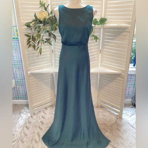 BHLDN EMERALD GREEN  FORMAL SIZE 6 - Picture 2 of 6